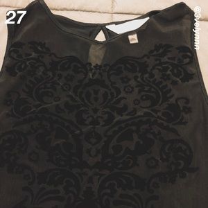 Chiffon short sleeve